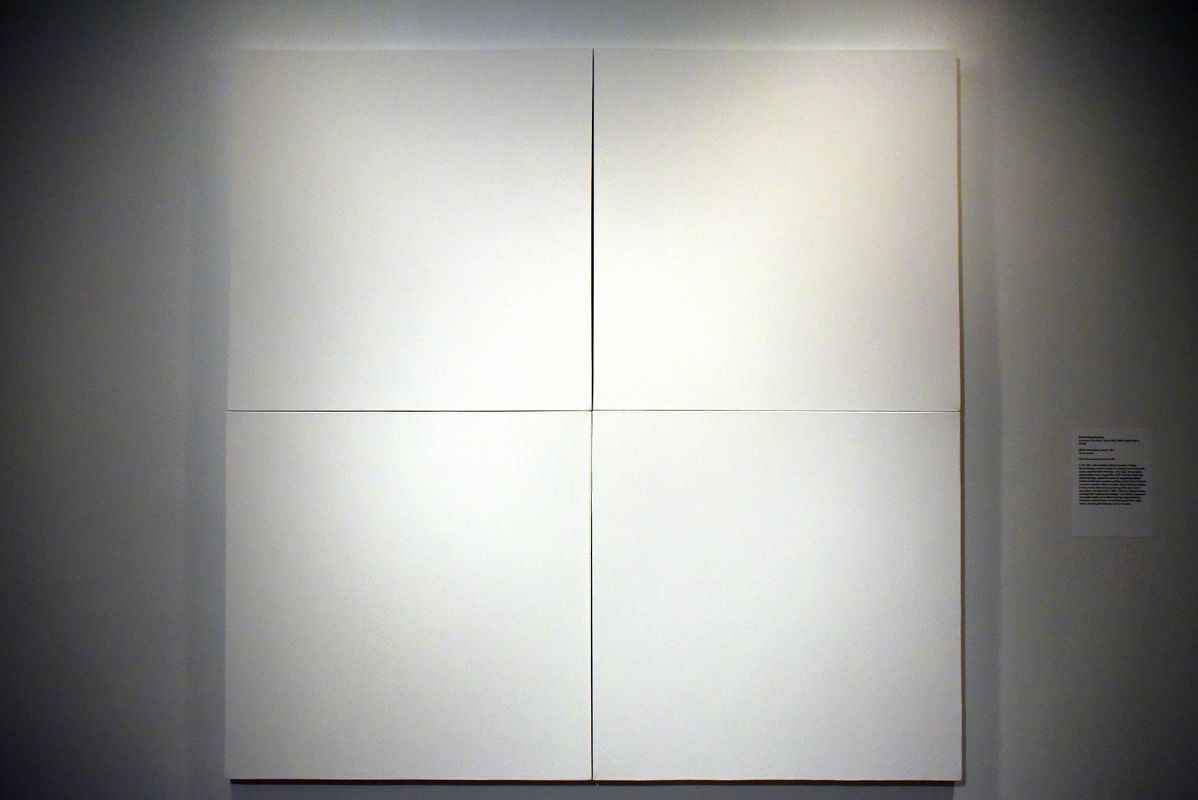 Robert Rauschenberg 1951 White Painting At New York Met Breuer Unfinished
